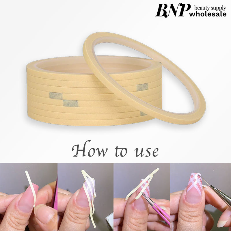 [generic] Nail Tape For Nail Art (4 rolls)