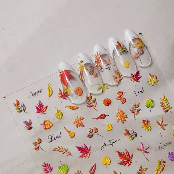 [generic] Flora Nail stickers