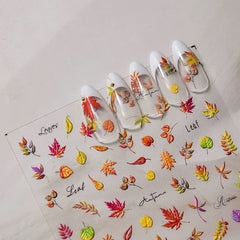 [generic] Flora Nail stickers (13 styles)