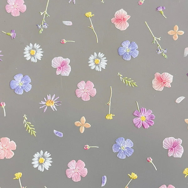 [generic] Flora Nail stickers