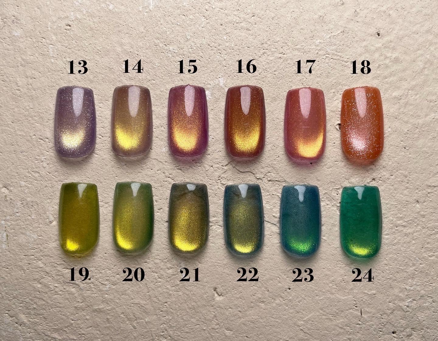 énoi Cat Eye Gel Polish - Magnet Series (mg#13-#24)