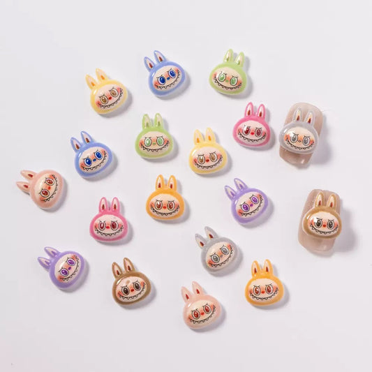Labubu Popmart Nail decors Head