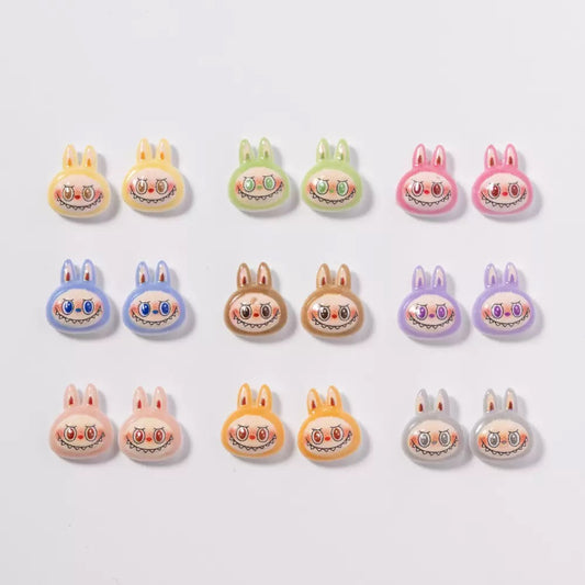 Labubu Popmart Nail decors Head