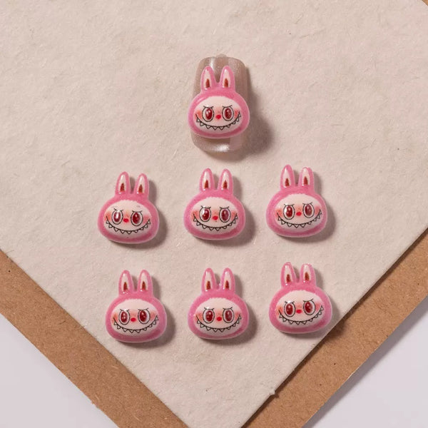 Labubu Popmart Nail decors Head