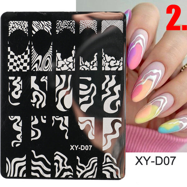 Stamping Plate for Easy & Fast Nail Art Design