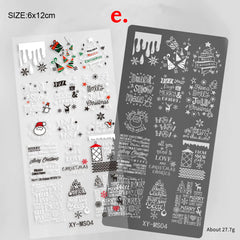 [generic] Stamping Plate Stamping Plates Christams Series