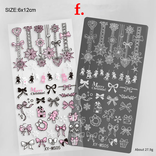 [generic] Stamping Plate Stamping Plates Christams Series