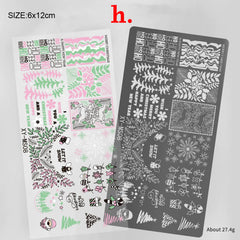 [generic] Stamping Plate Stamping Plates Christams Series