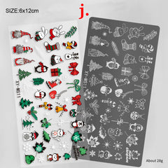 [generic] Stamping Plate Stamping Plates Christams Series