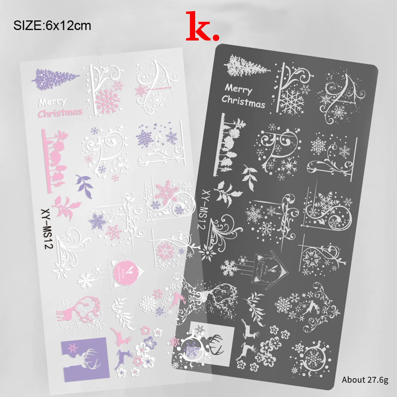 [generic] Stamping Plate Stamping Plates Christams Series