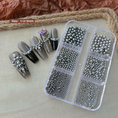 Pearl Decor 6 Slots/pack (Mix Size/ Duo Colour)