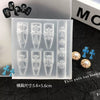 Chrome Hearts 3D Carving Silicone DIY Nail Mould Decoration