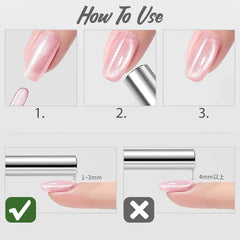 Silver Strong Magnetic Stick