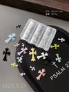Chrome Hearts 3D Carving Silicone DIY Nail Mould Decoration