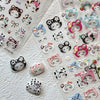 Y2K Sanrio Hello Kitty Leopard 5D Nail Stickers