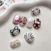 Y2K Sanrio Hello Kitty Leopard 5D Nail Stickers