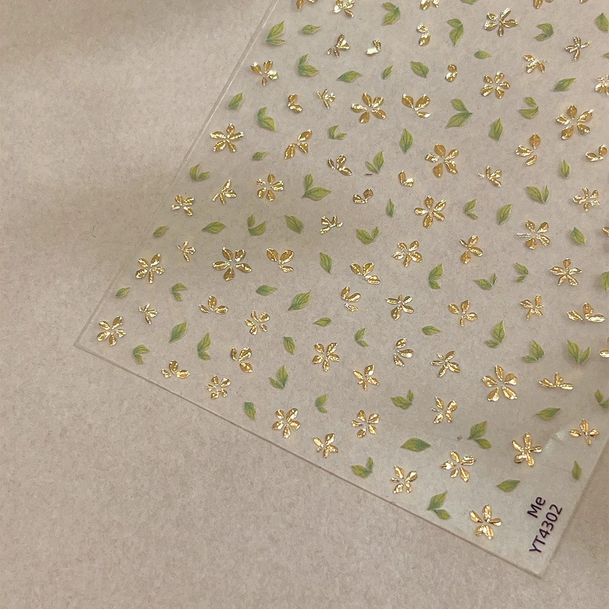 Floral Nail Sticker Decorative Decal Nail Art