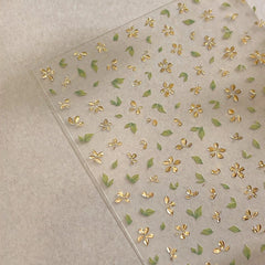 Floral Nail Sticker Decorative Decal Nail Art