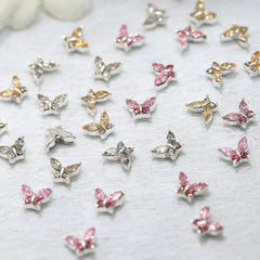 Nail Charm Decoration Butterfly 20pcs