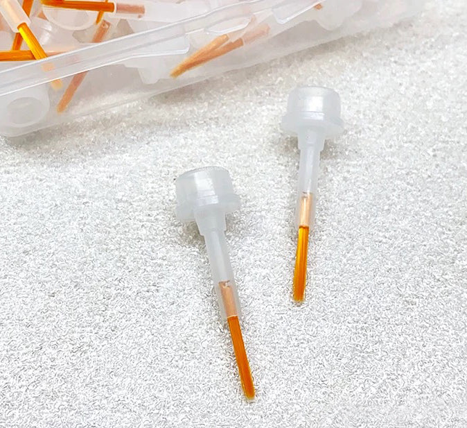 Double End Replaceable Nail Brush  (with 40pc refll)