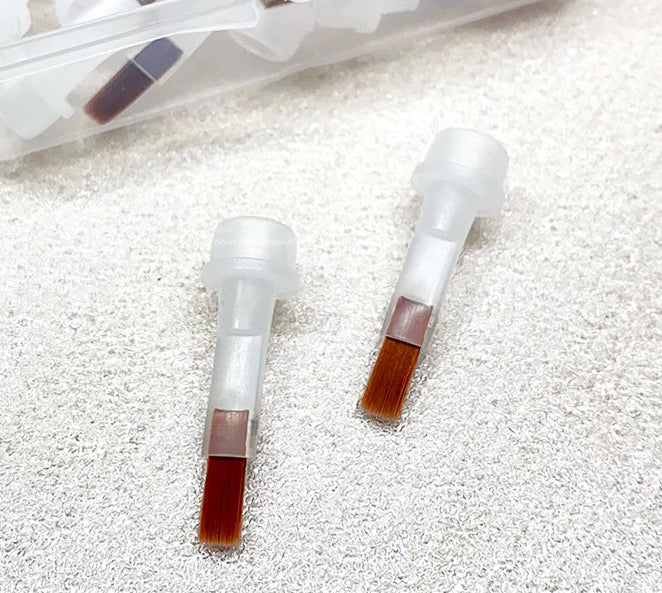 Double End Replaceable Nail Brush  (with 40pc refll)