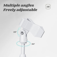 Led Light/Phone/Mic Clamp Lifting Stand with Phone Stand