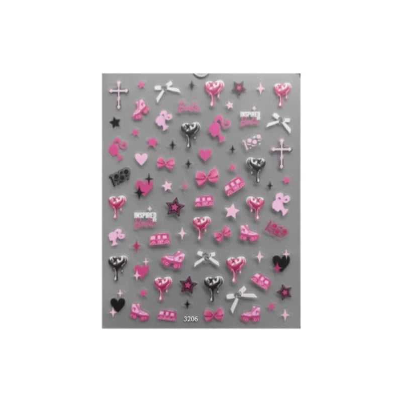 [generic] Animation characters Nail stickers (10 styles)