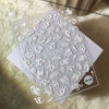 [generic] White Nail stickers (8 styles)