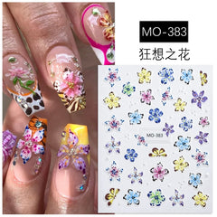 [generic] Flora Nail stickers (13 styles)