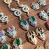 Snake diamond decors