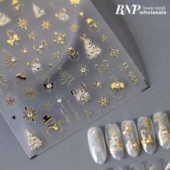 [generic] Christmas Nail stickers (36 styles)