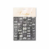 3D Embossed Shell Shine Nail Stickers Pearl Bow Nail Decals