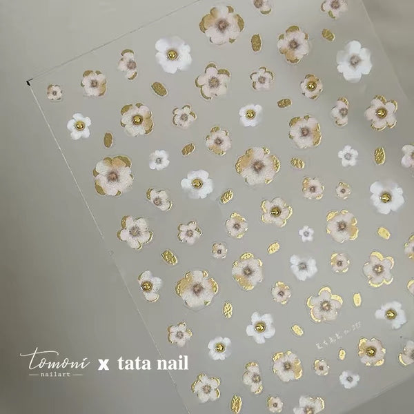 Flora Gorgeous Nail Sticker Decorative Nail Art