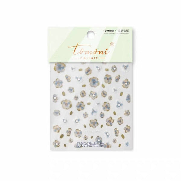 Flora Gorgeous Nail Sticker Decorative Nail Art