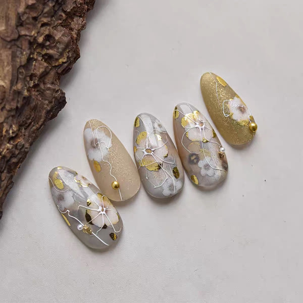 Flora Gorgeous Nail Sticker Decorative Nail Art