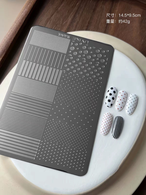 Liner & Dots Stamping Plate