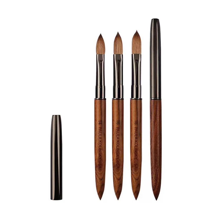 Kolinsky Nail Brushes for Acrylic Application