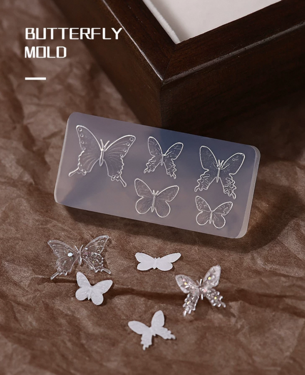 3D Butterfly Nail Mould