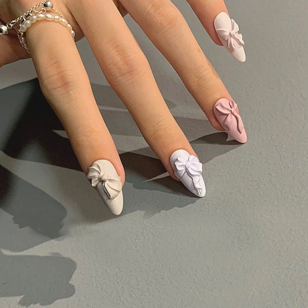 3D Bow Tie Nail Mould