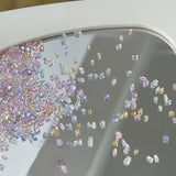 [generic] Crystal Mix Shape Transparent Back Nail Decor (50pcs around)