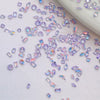 [generic] Crystal Mix Shape Transparent Back Nail Decor (50pcs around)