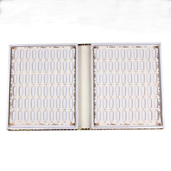 Premium colors leather display book