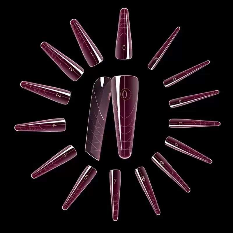 Nail Mold UV Poly Gel Builder Acrylic Finger Nail Extension