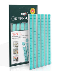 Green Clay Reusable&Removable adhesive 102 pcs