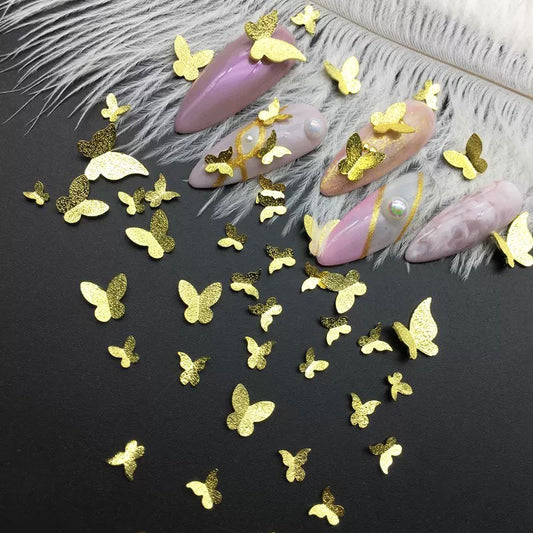 Mental Butterfly nail decors