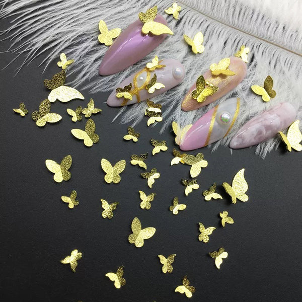 Mental Butterfly nail decors