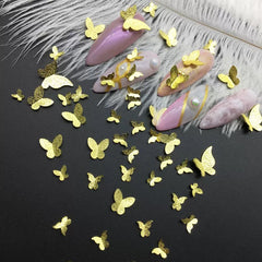 Mental Butterfly nail decors