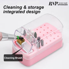 Drill Bit Cleaning and Storage Box