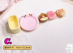 Cartoon multi-function nail brush holder
