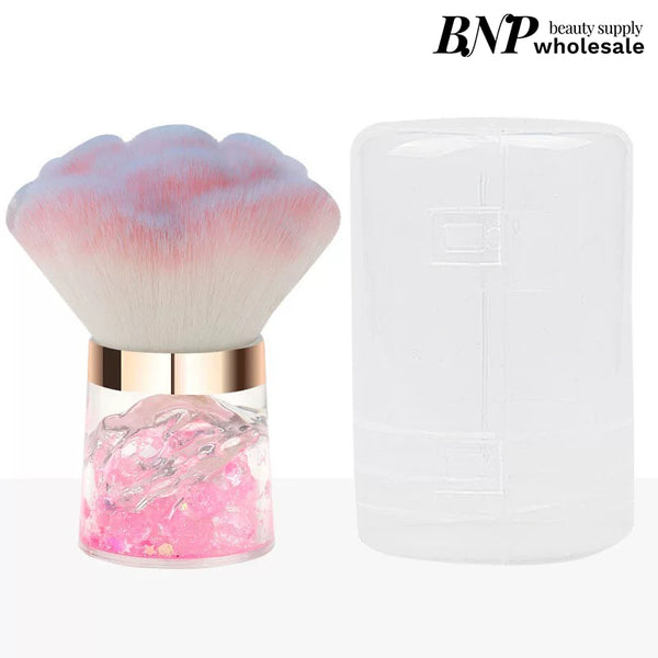 Makeup brush Blush brush with storage box